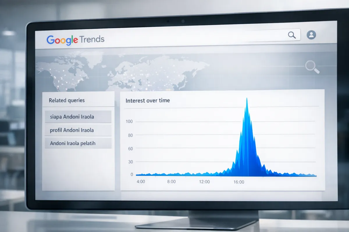 Andoni Iraola Trending: Google Trends, Sosok, dan Dampak Pencarian