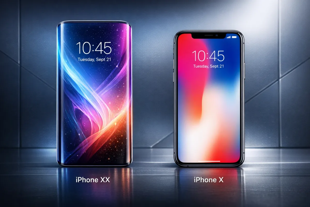 Bocoran iPhone XX 2027: Layar Quad-Curved dan Face ID Bawah Layar