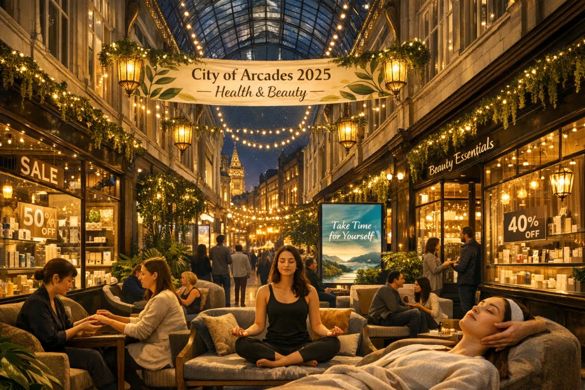 City of Arcades 2025 Cardiff: Health & Beauty, Tren Wellbeing