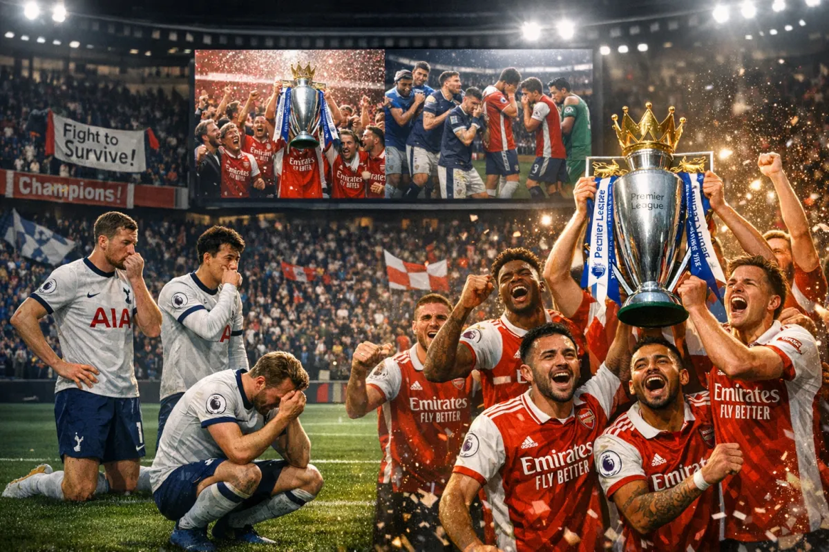 Drama Pekan Terakhir Premier League: Trofi Arsenal, Degradasi Spurs