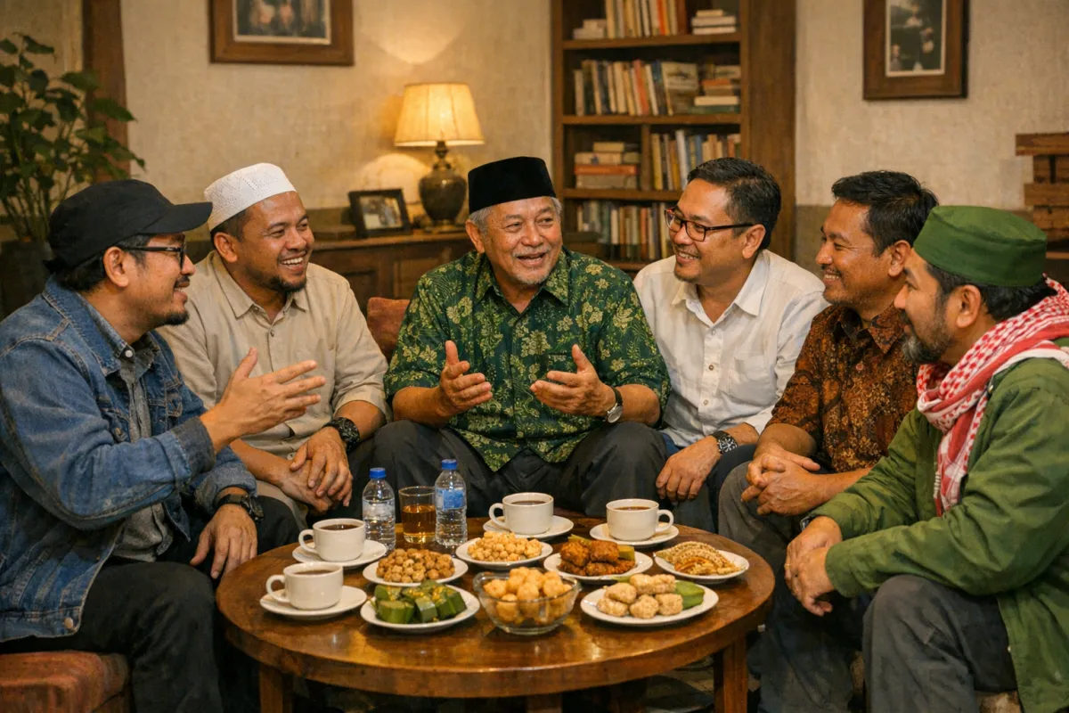 Halal Bihalal Brebes Jadi Forum Aktivis dan Jurnalis