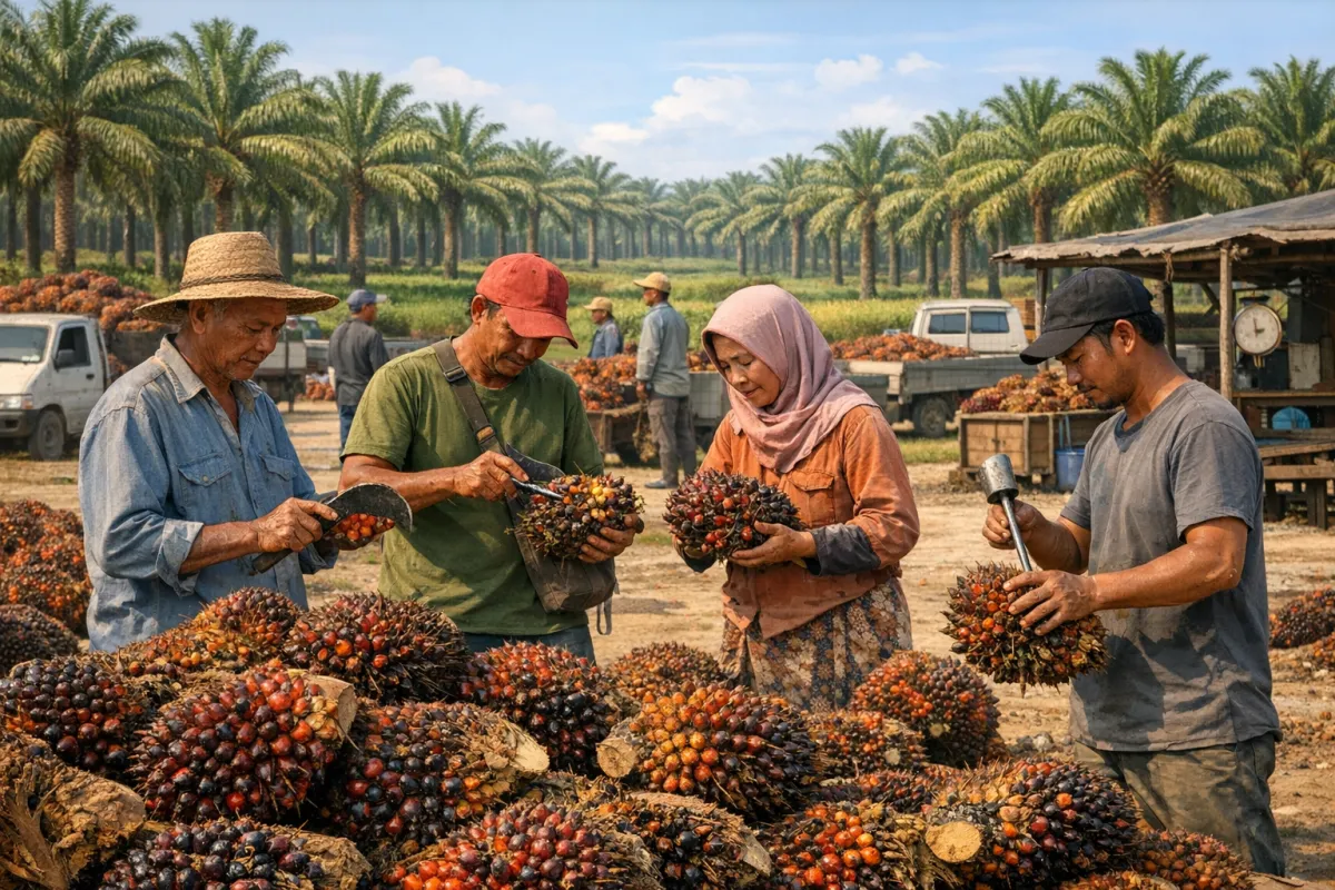 Harga TBS Sawit Riau Turun: Disbun Himbau PKS Tak Spekulatif