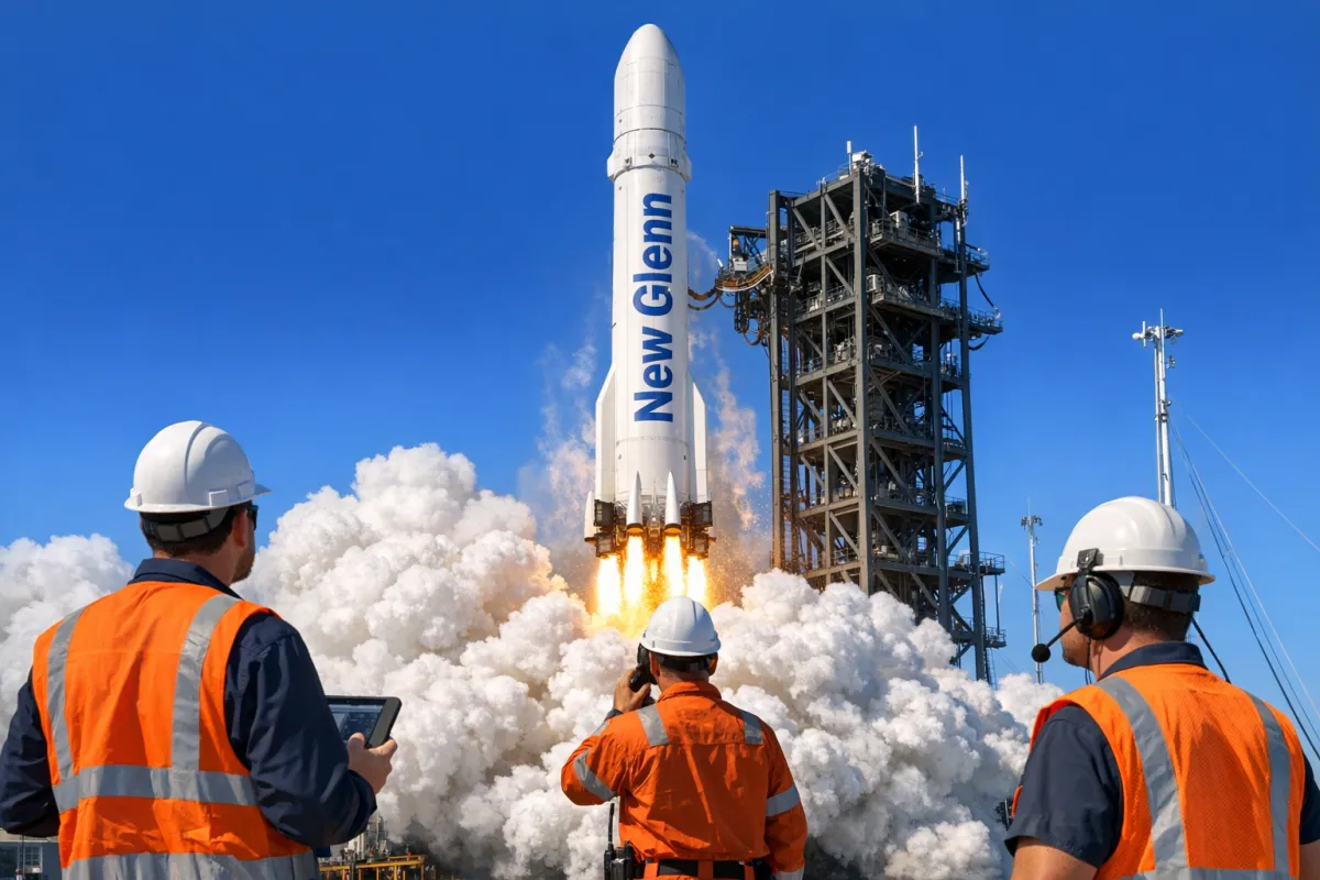 Investigasi New Glenn Blue Origin Selesai, FAA Izinkan Peluncuran Lagi