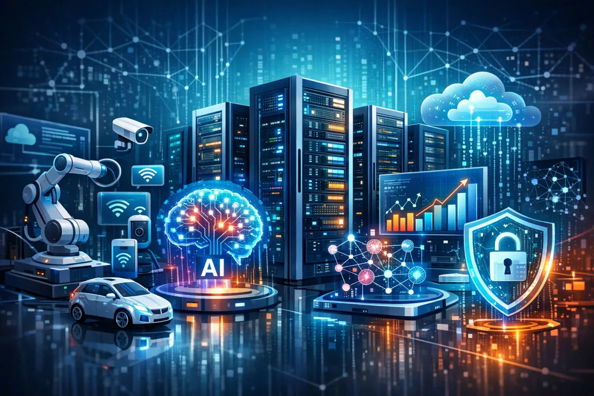 Perkembangan Teknologi Informasi: AI, Cloud, IoT, Keamanan Siber