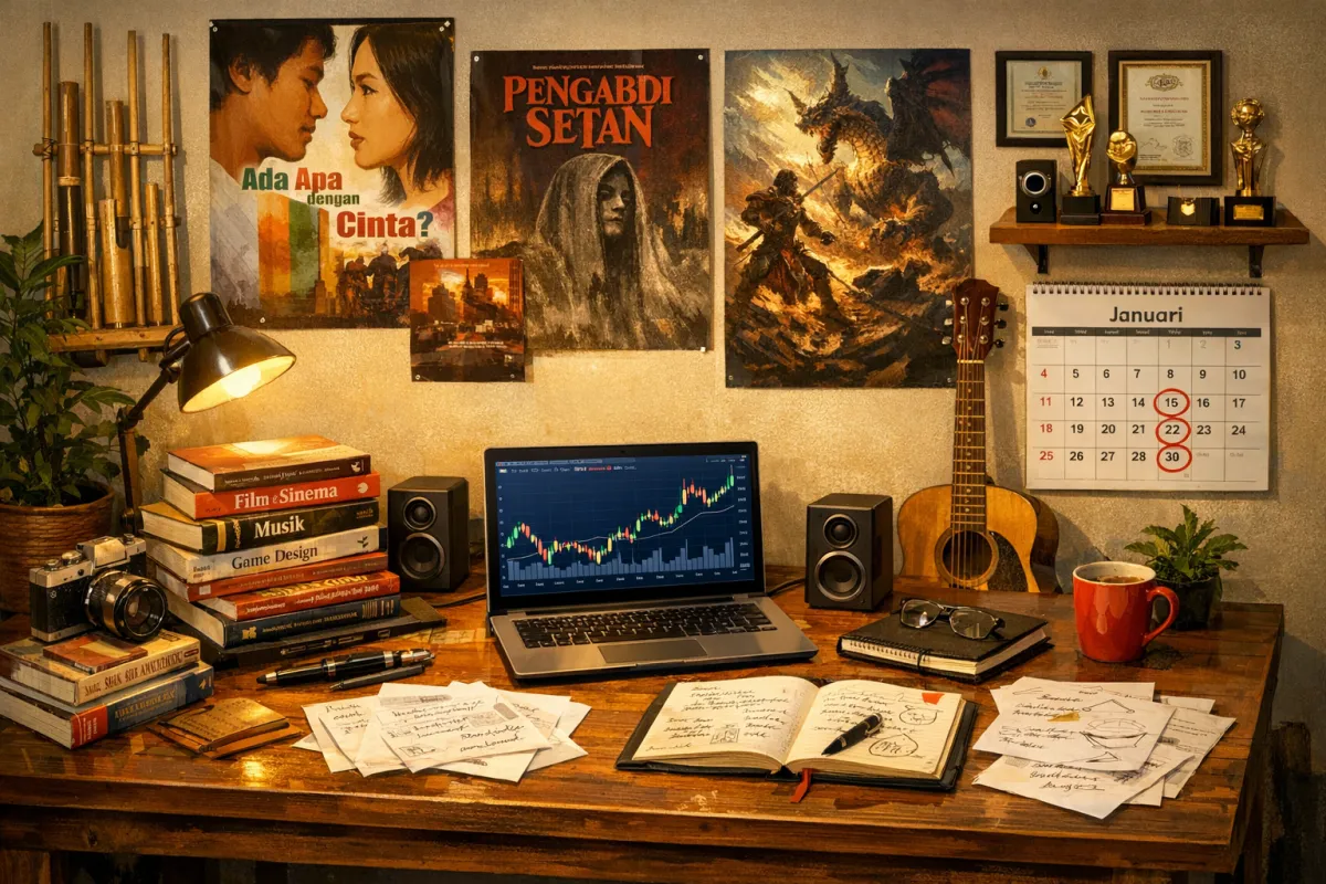 PPh Royalti Penulis Turun 1,5 Persen, Ekonomi Kreatif Diuji
