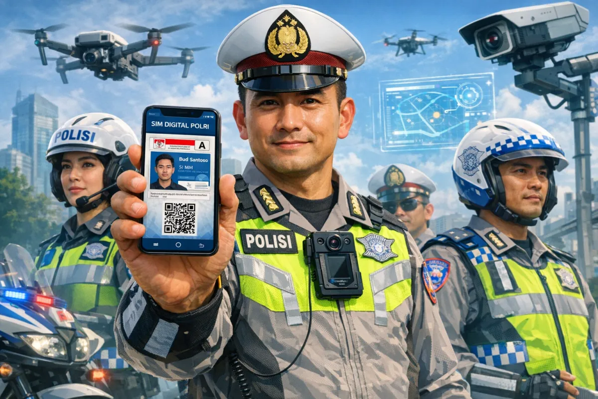 SIM Digital Polri dan ETLE Drone: Aman, Praktis, atau Mengintai?