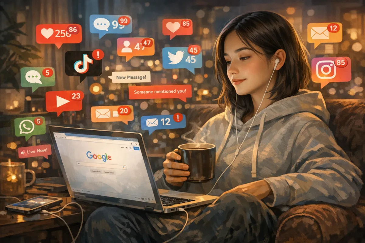 Tren Zero Post Gen Z: Media Sosial Ramai, Akun Sunyi