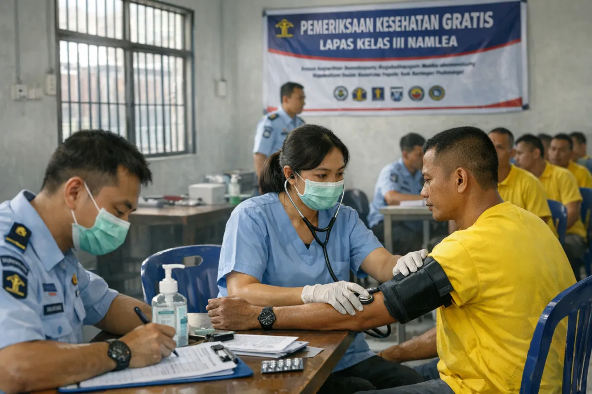 Waspada Hantavirus di Lapas Namlea: Cek Kesehatan Gratis Digelar