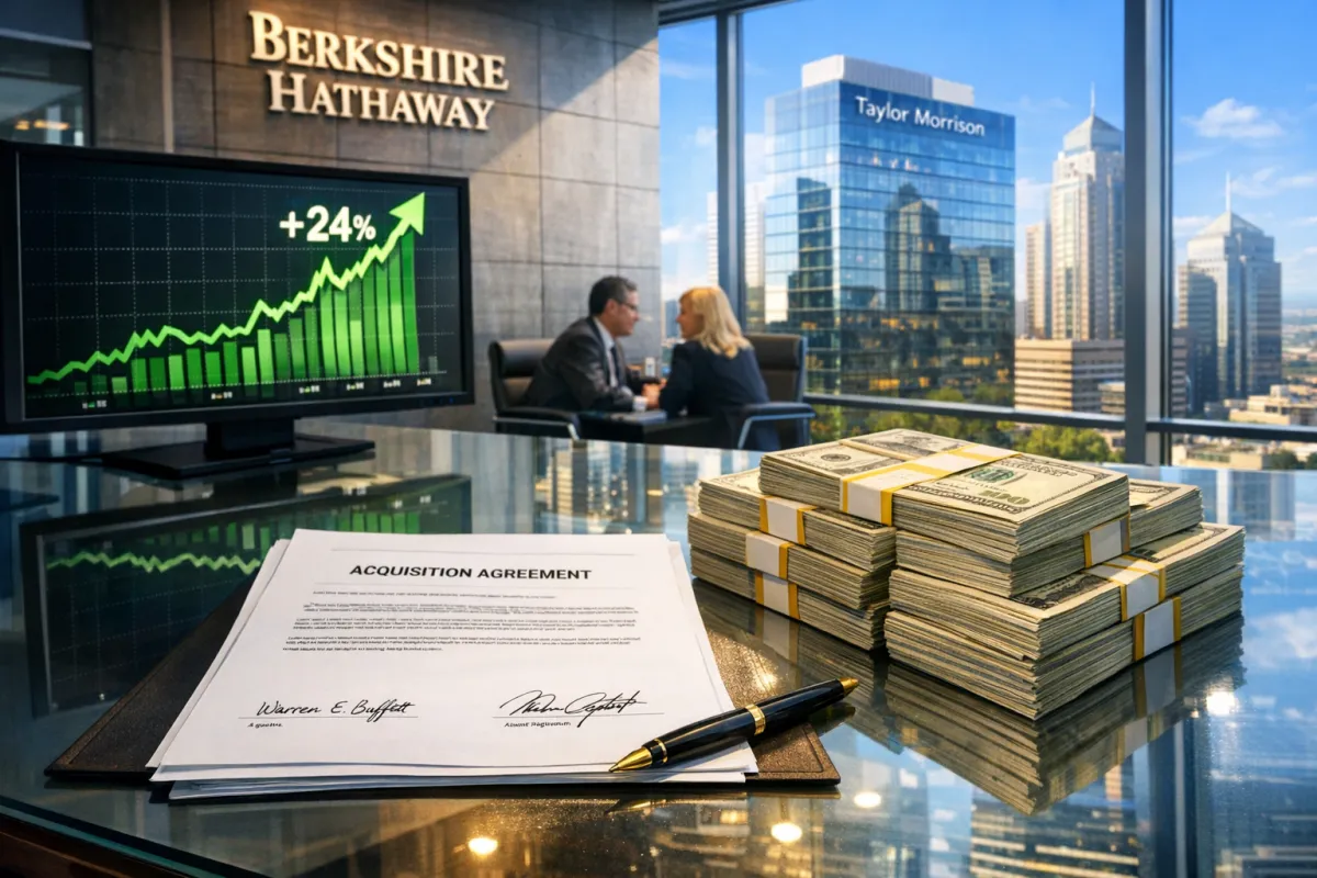 Berkshire Hathaway Akuisisi Taylor Morrison $8,5 Miliar