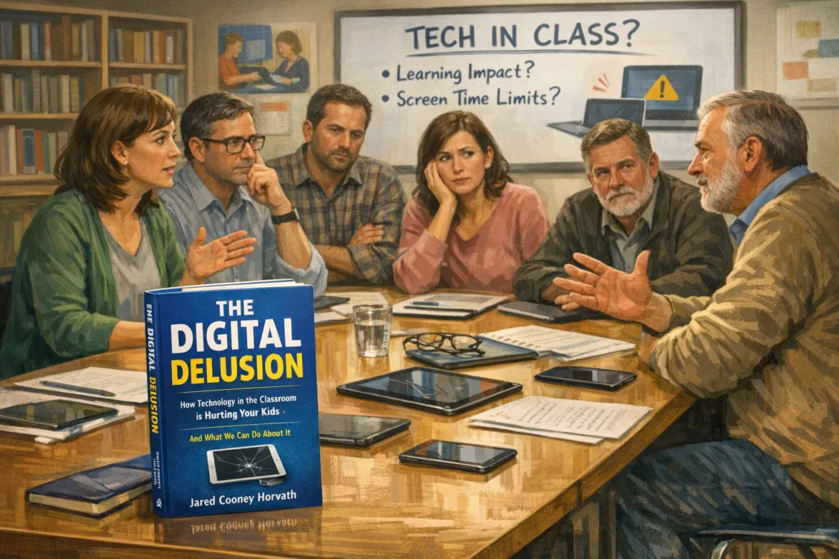 Buku The Digital Delusion Picu Pembatasan Screen Time Sekolah