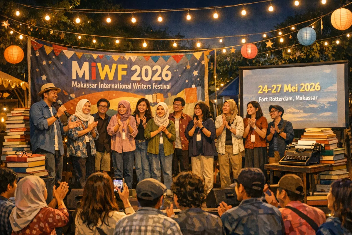 Dukungan Kementerian Kebudayaan untuk MIWF 2026 Perkuat Ekosistem Sastra