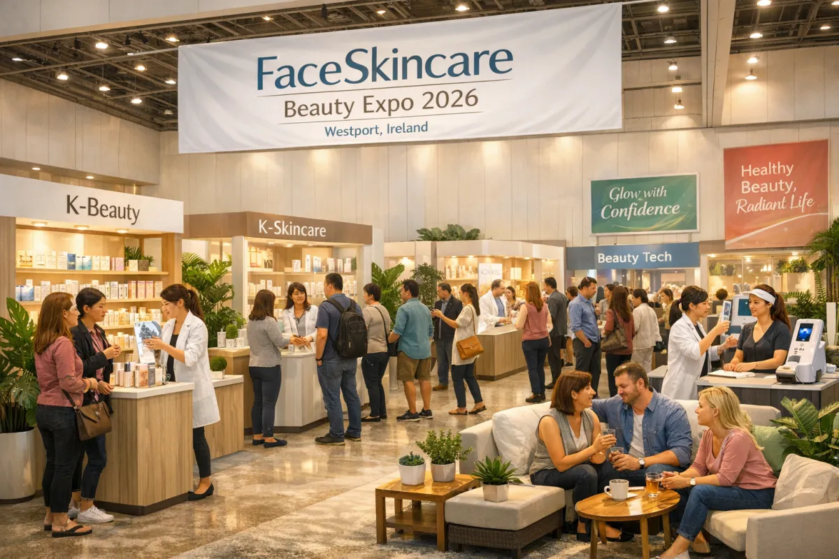 FaceSkincare Beauty Expo 2026: Tren Skincare Korea dan Wellness di Irlandia
