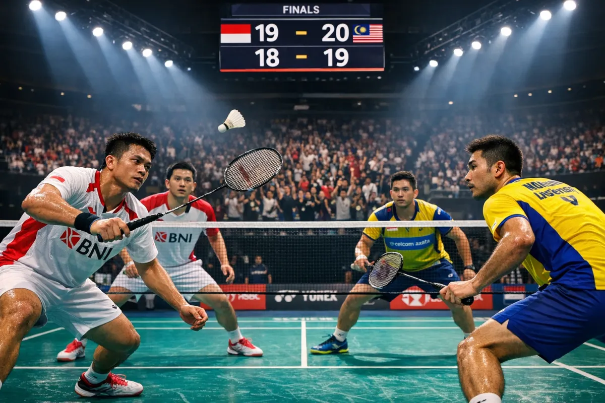 Fajar/Fikri Runner Up Singapore Open 2026, Kalah dari Rankireddy/Shetty