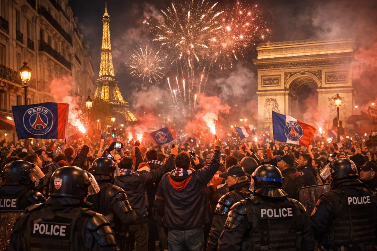 Kerusuhan Paris Usai PSG Juara Liga Champions, 780 Ditangkap