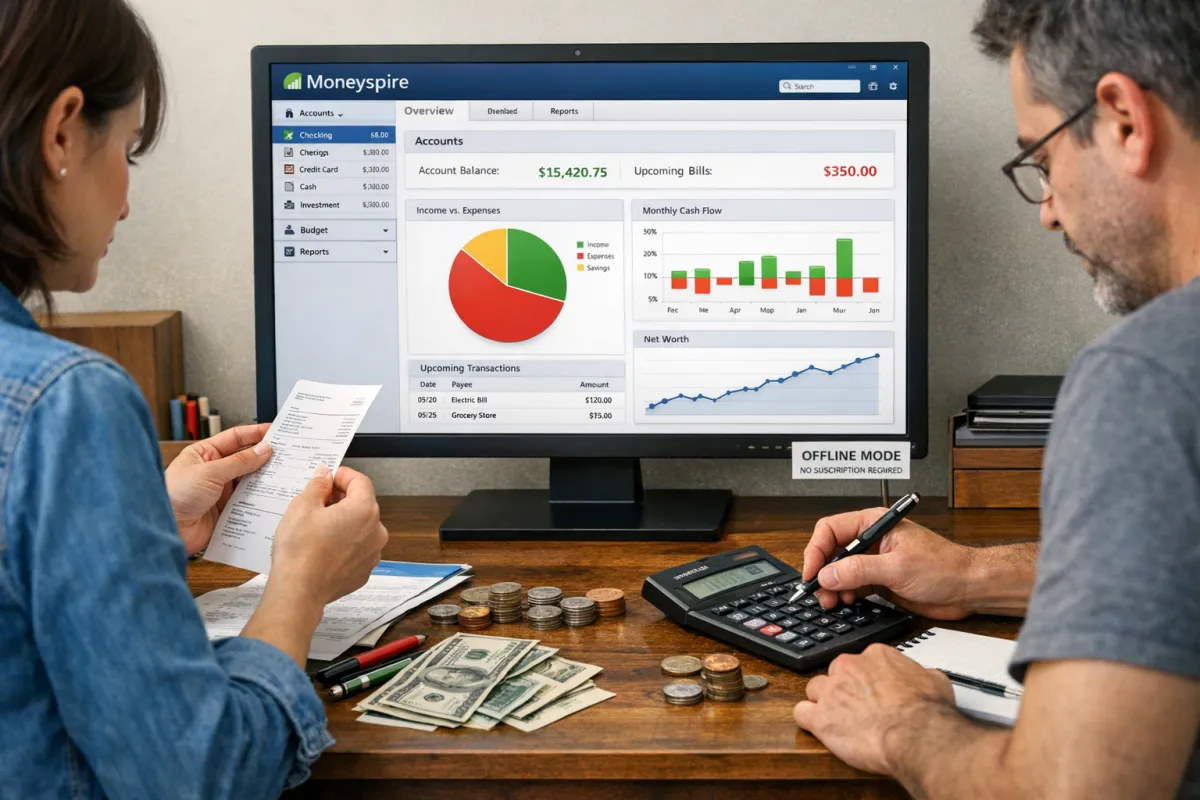 Moneyspire: Aplikasi Budgeting Desktop Tanpa Langganan Bulanan