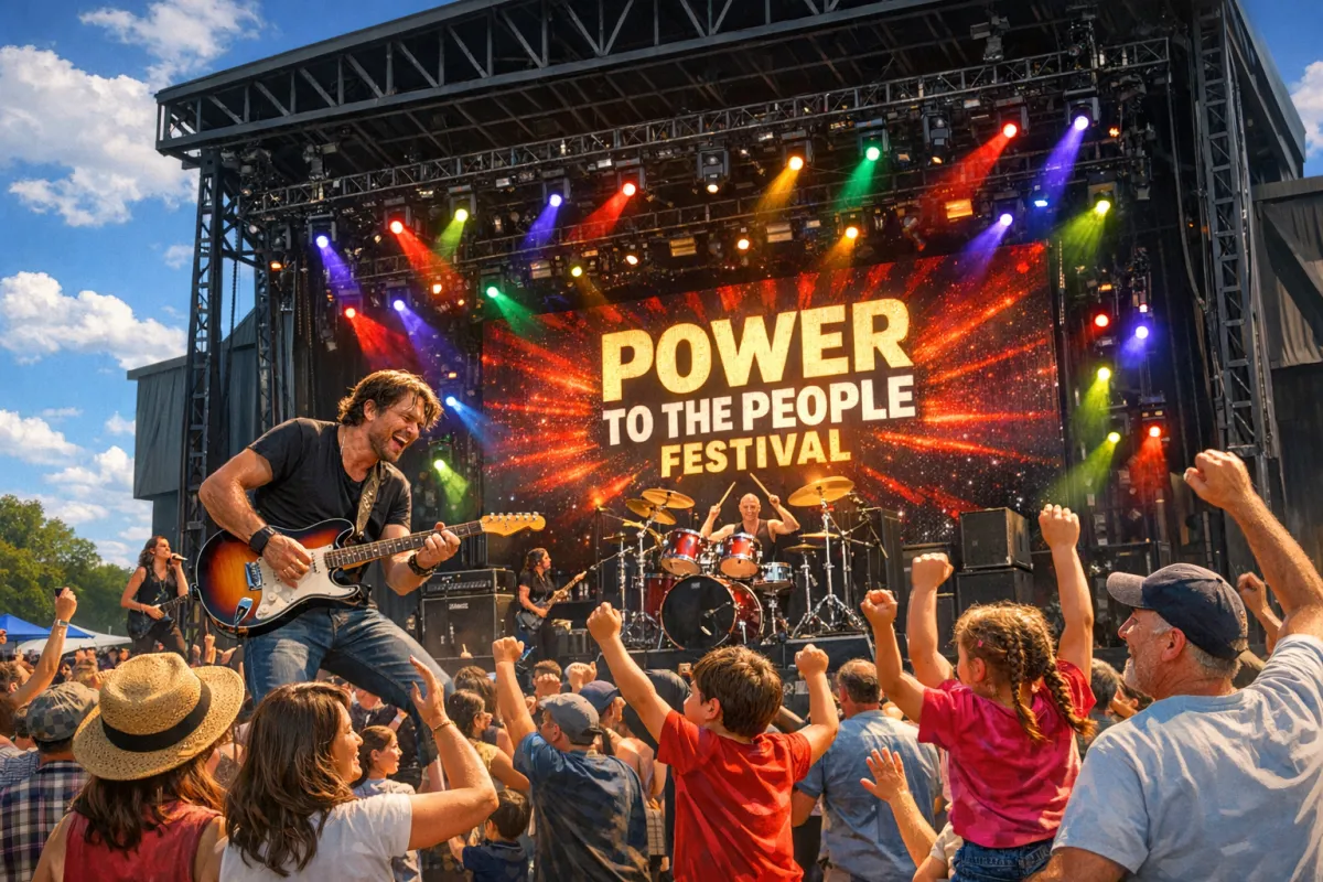 Power to the People Festival Tom Morello: Musik, Aktivisme, Pemilu