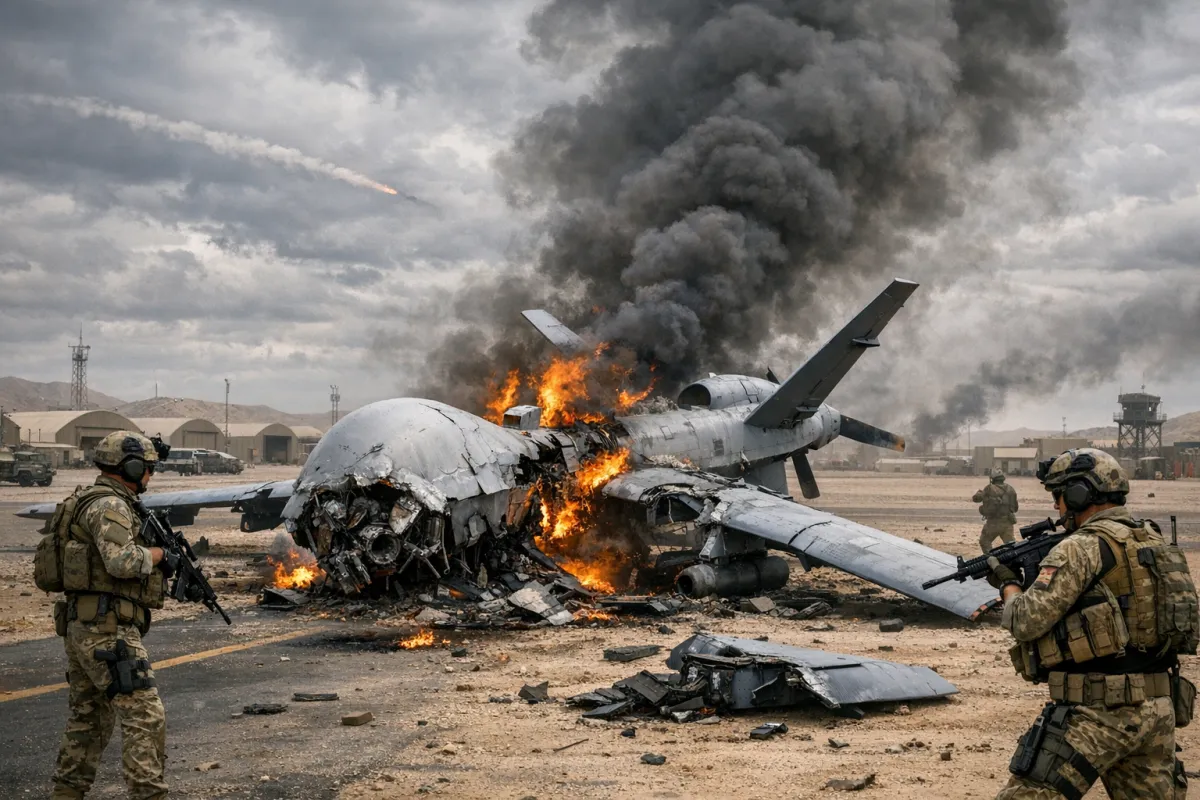 Serangan Rudal Iran ke Pangkalan Kuwait, Luka AS dan Drone Reaper Hancur
