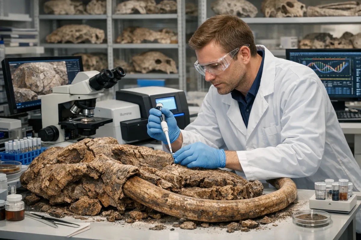 Tulang Mammoth Ternyata Paus: Tes DNA Ubah Sejarah Fosil