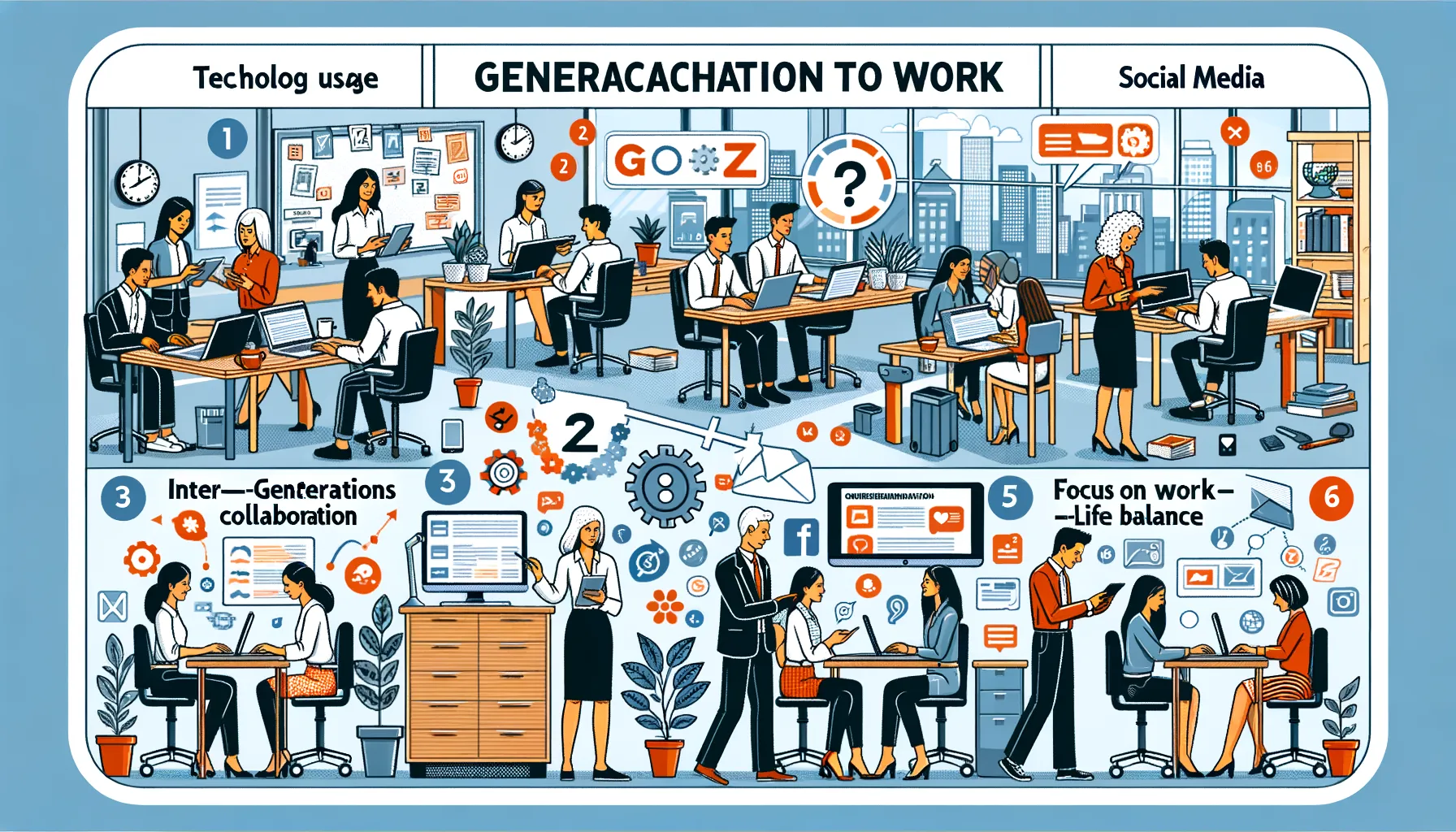 Menguak Perbedaan Sikap Kerja Gen Z dan Generasi Sebelumnya