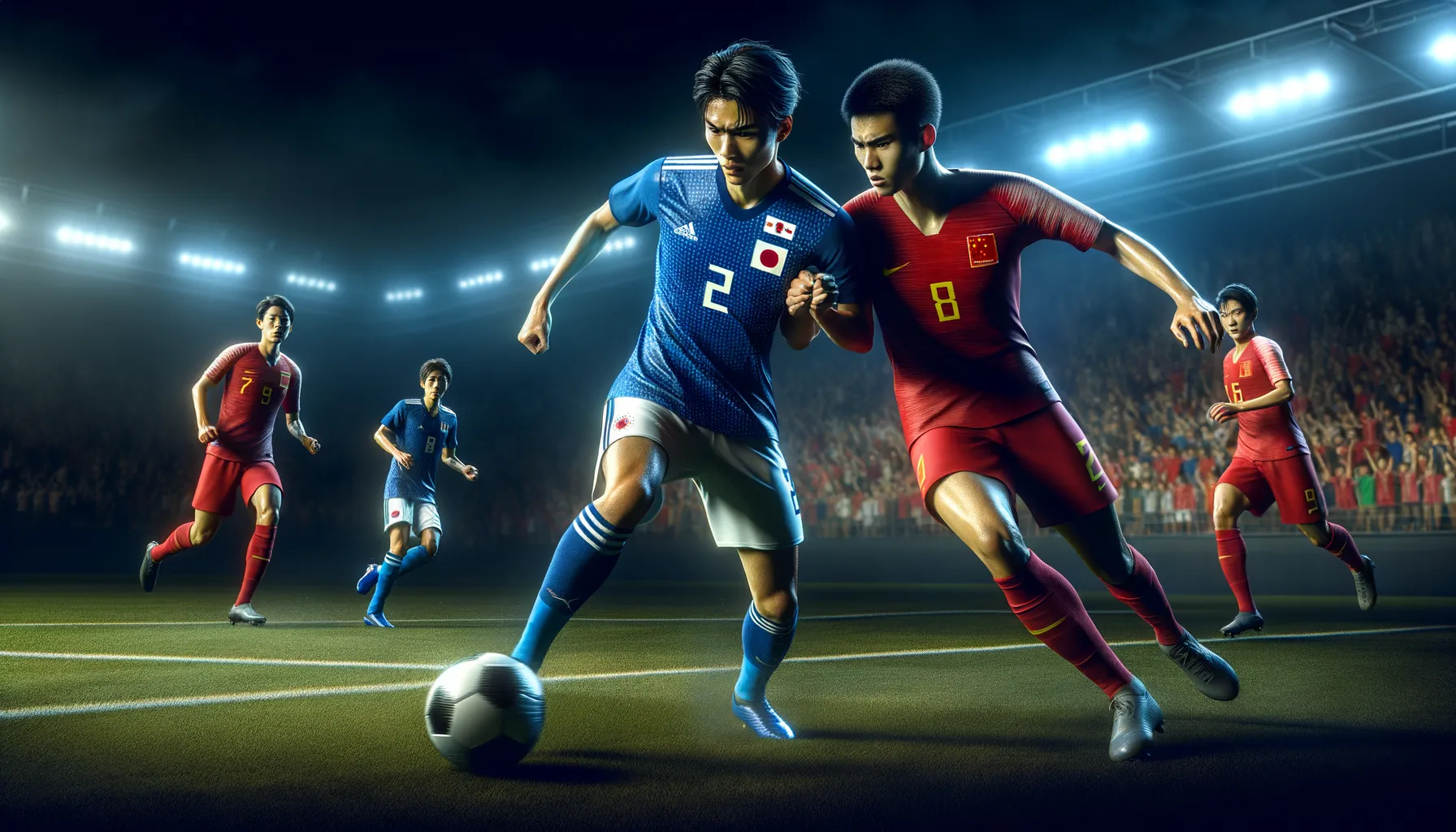 Kesenjangan Mencolok: Kekalahan Telak China U23 dari Jepang U23