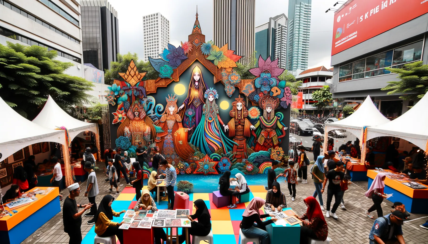 Festival Budaya Pop City: Inovasi Kreatif di Blok M
