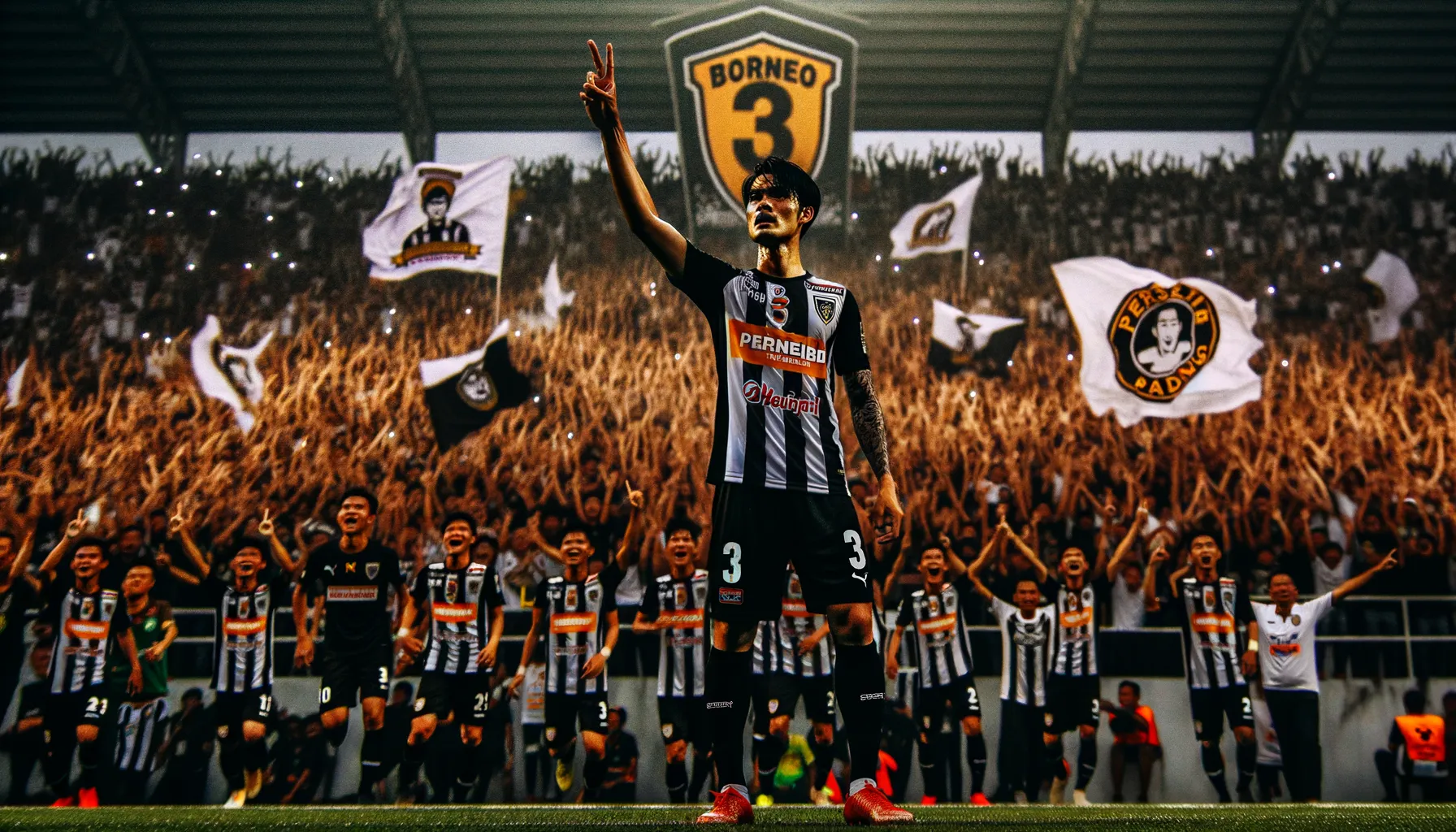 Borneo FC Tundukkan Semen Padang, Persaingan Sengit di Puncak Liga