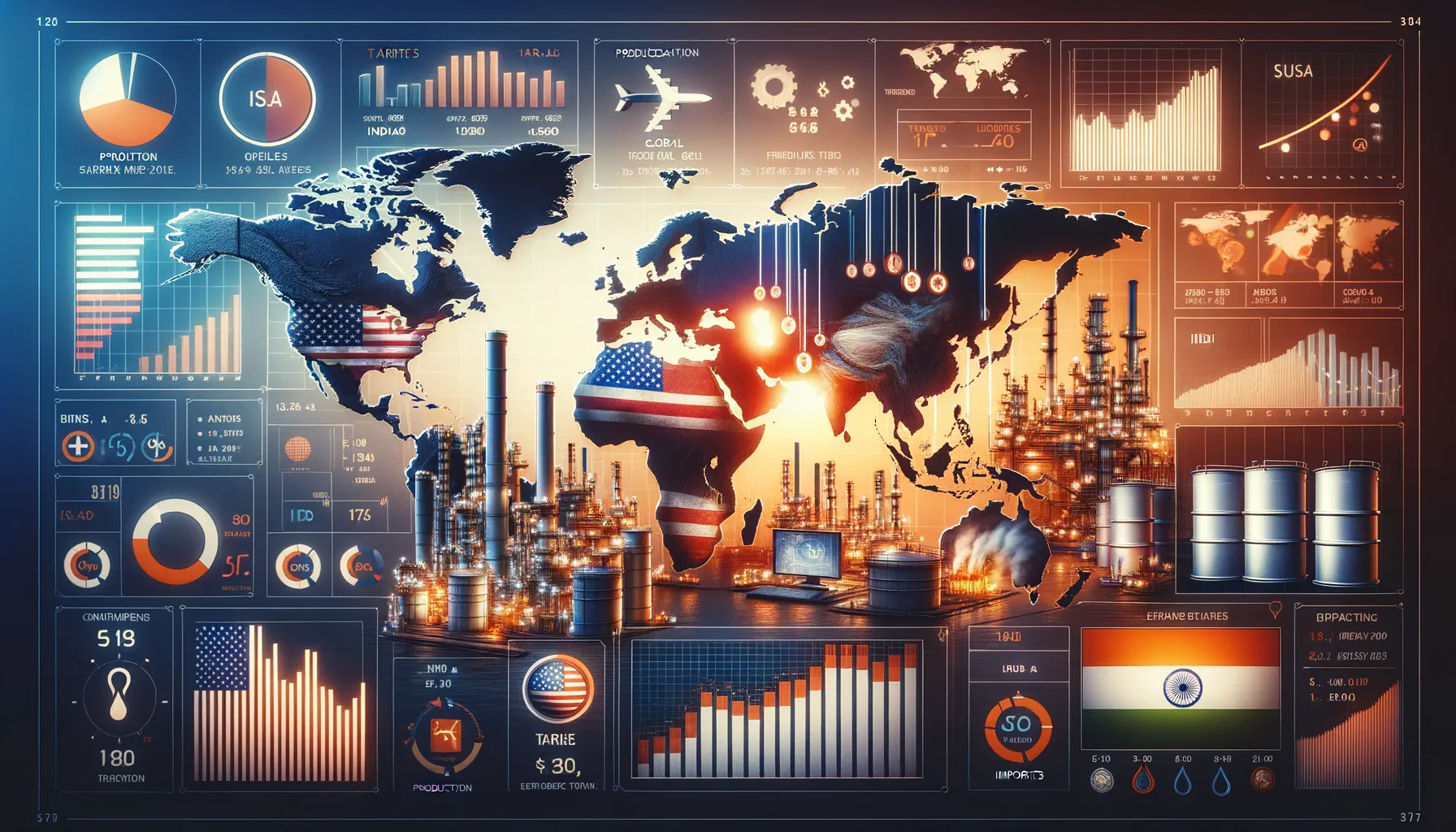 Tarif Dagang AS-India: Ketegangan Baru di Pasar Minyak Global