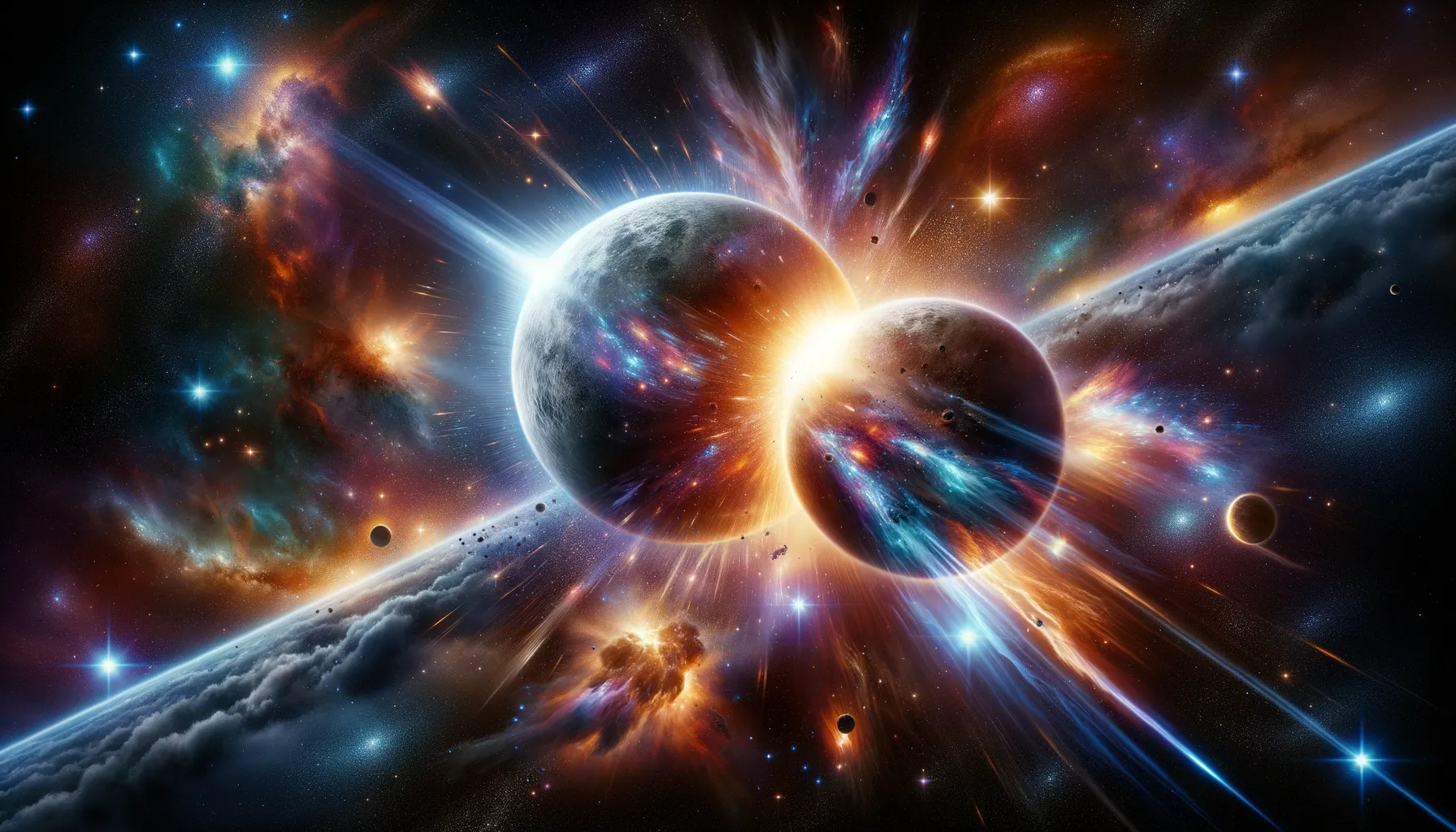 Tabrakan Planet Langka Terungkap: Fenomena Kosmik yang Memukau