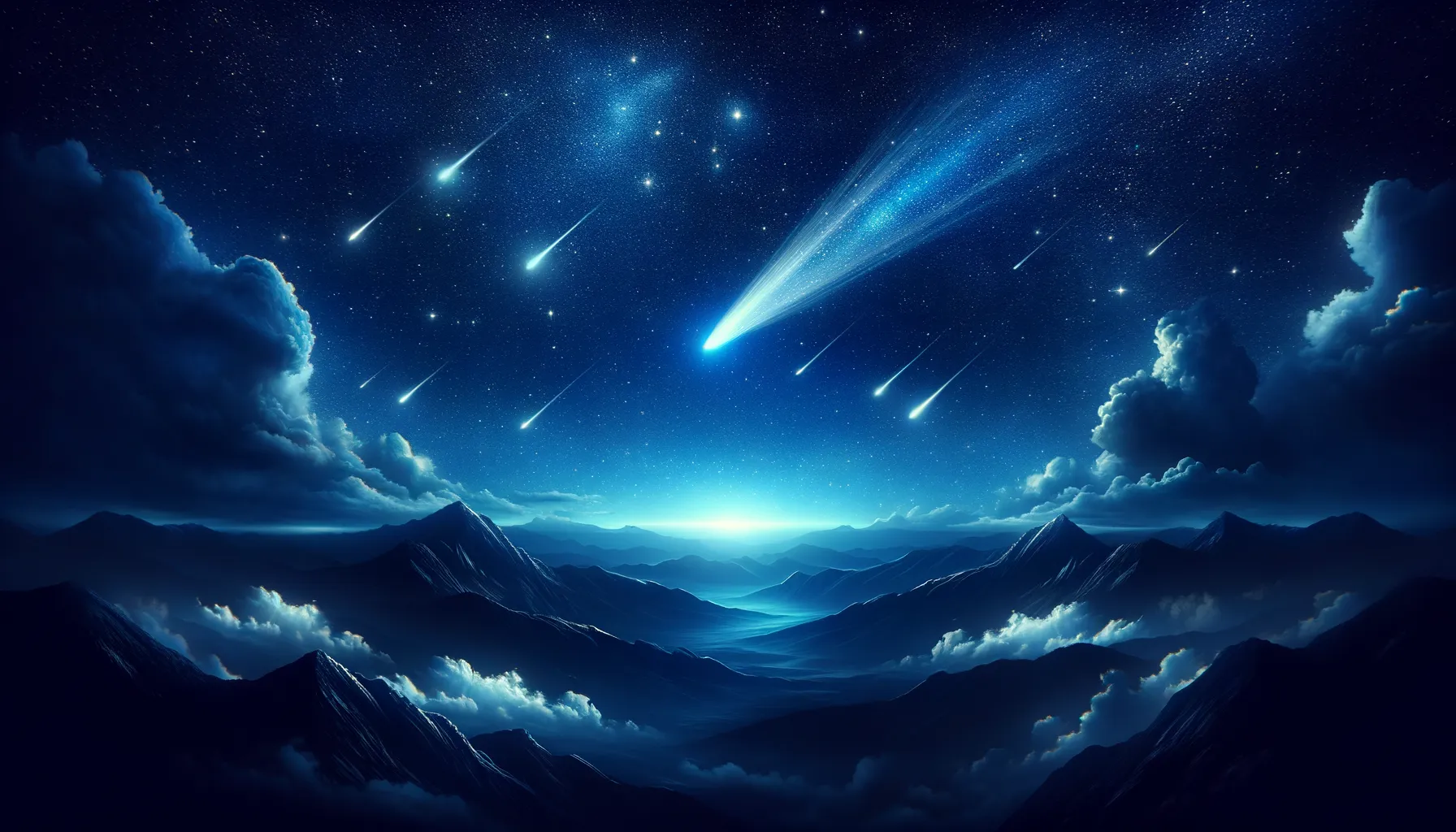 Fenomena Langka: Komet dan Meteor Berpadu dalam Satu Bingkai