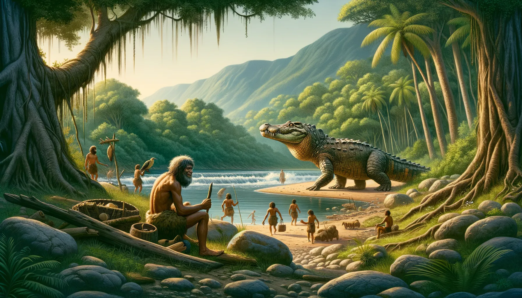 Buaya Purba Pemburu Lucy: Ancaman dari Masa Lalu