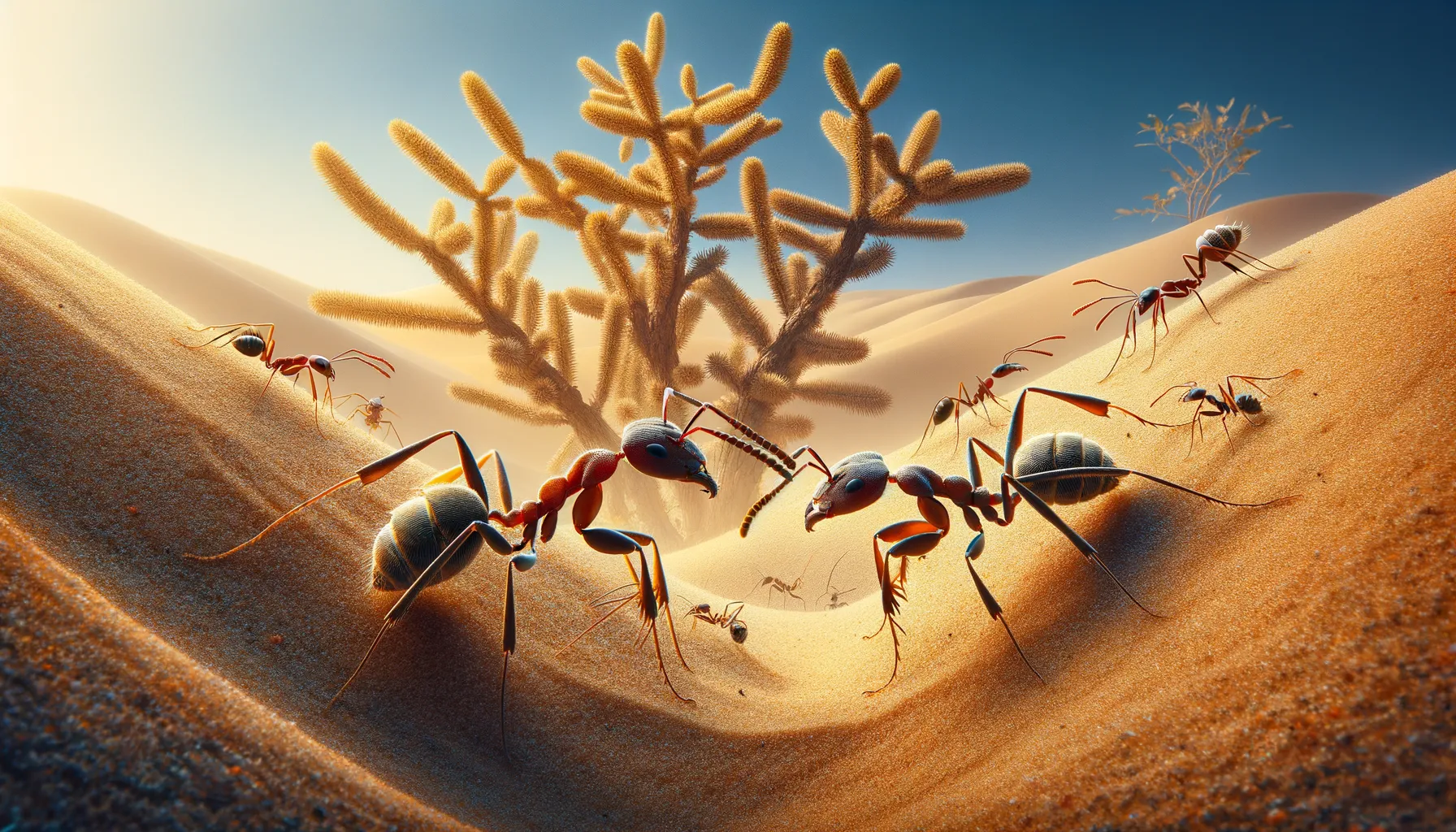Kerjasama Unik Semut di Gurun Mesquite: Studi Baru Mengungkap