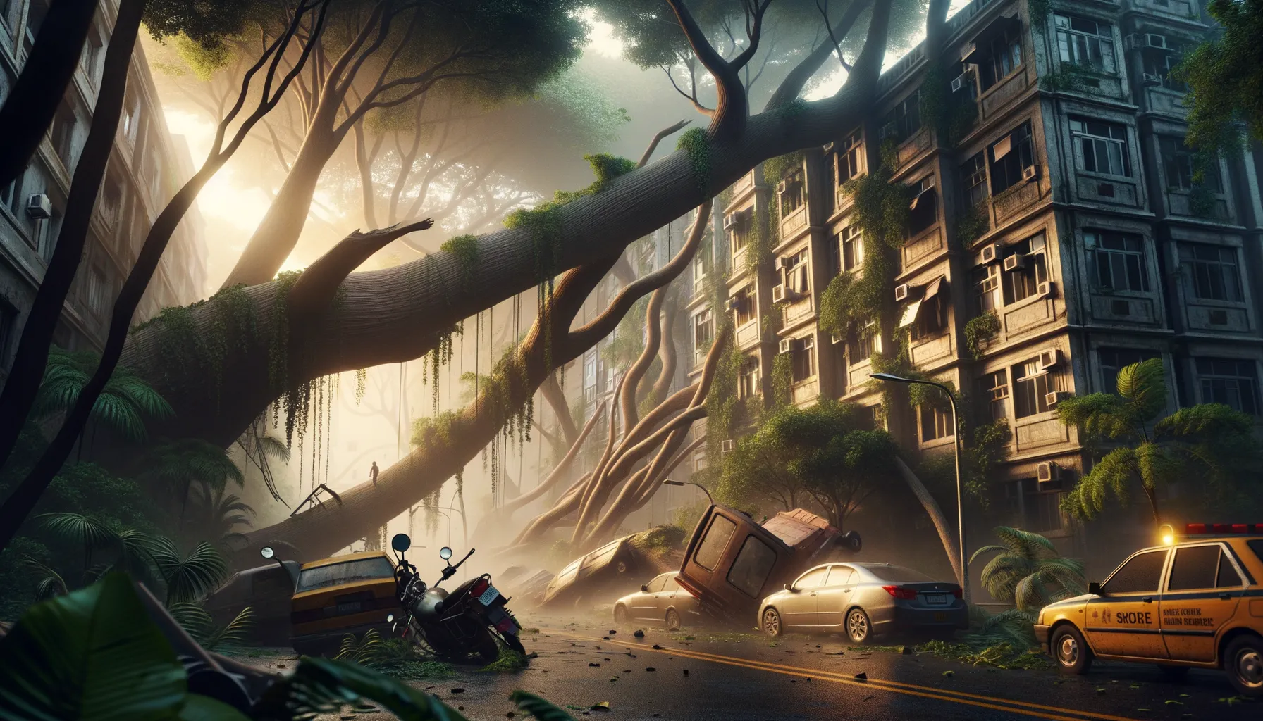 Toyota Avanza Ringsek Tertimpa Pohon, Apa Penyebabnya?