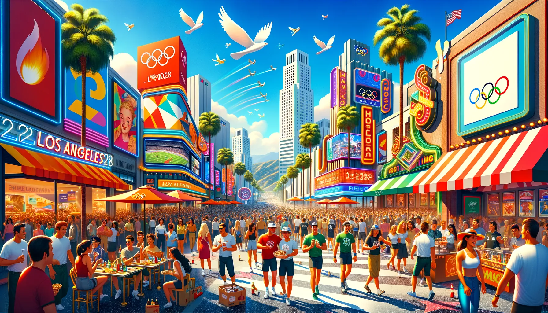 Los Angeles Siapkan Tiket Terjangkau Olimpiade 2028
