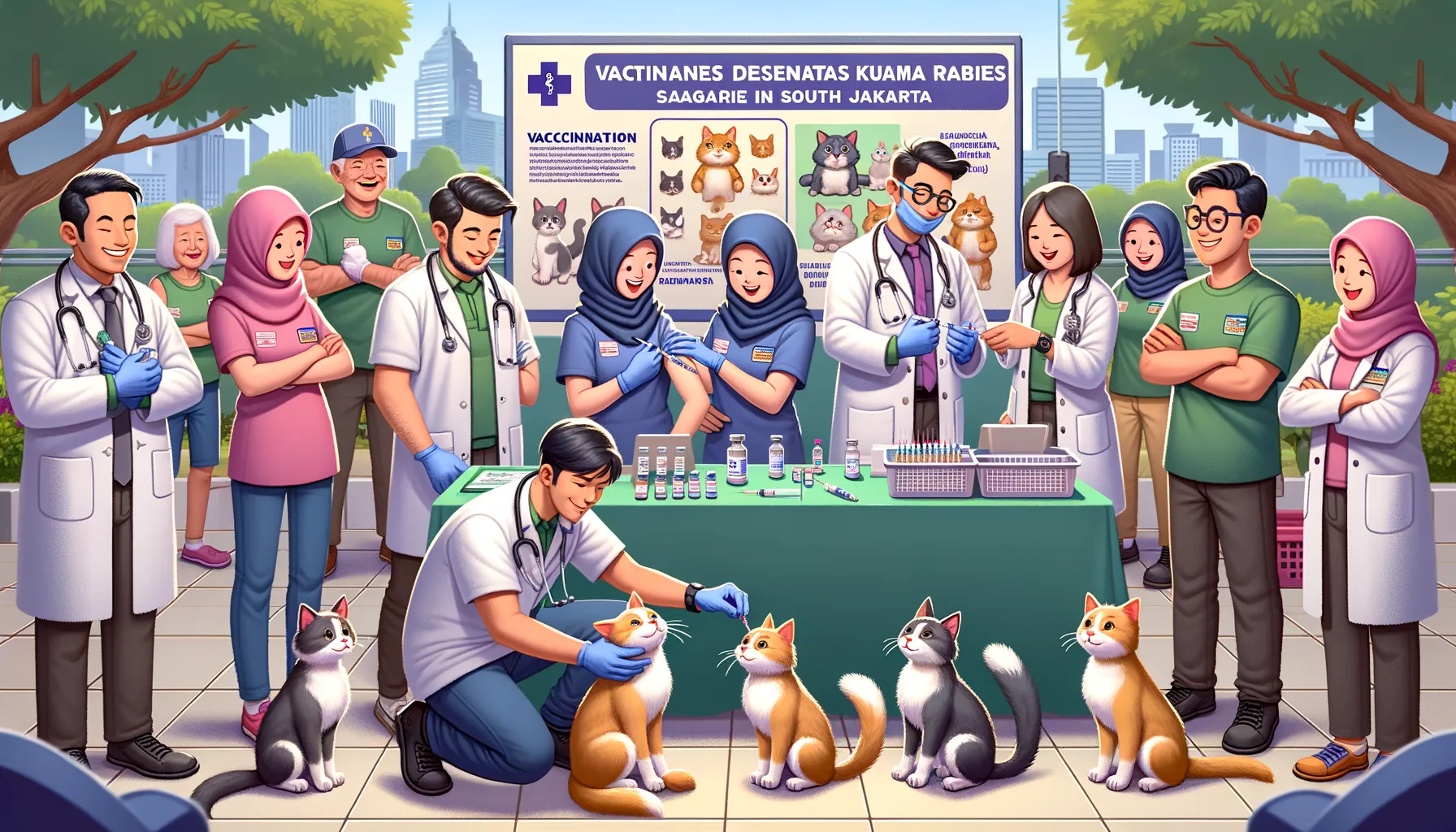 Program Vaksinasi Rabies Jakarta Selatan, Langkah Tepat Menuju Kota Bebas Rabies
