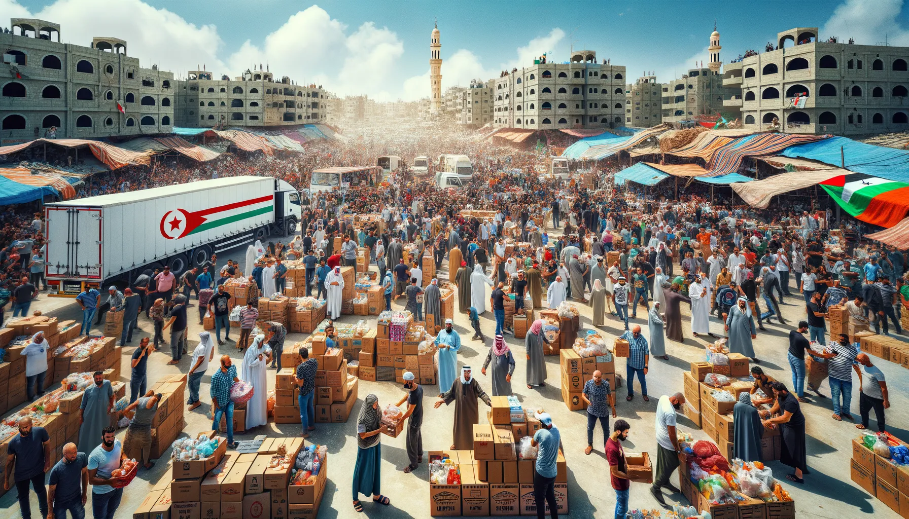 Truk Bantuan: Harapan Baru di Tengah Krisis Gaza