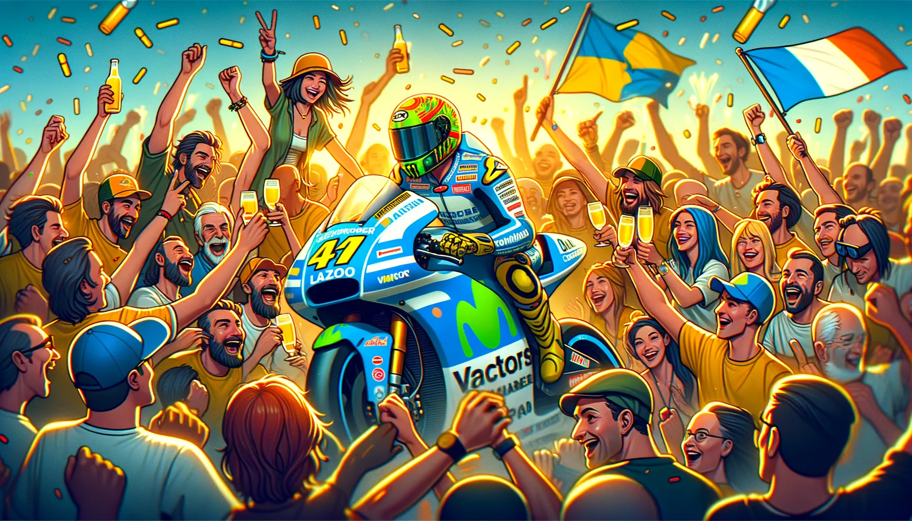 Marc Marquez dan Valentino Rossi: Meredam Dendam di Dunia MotoGP