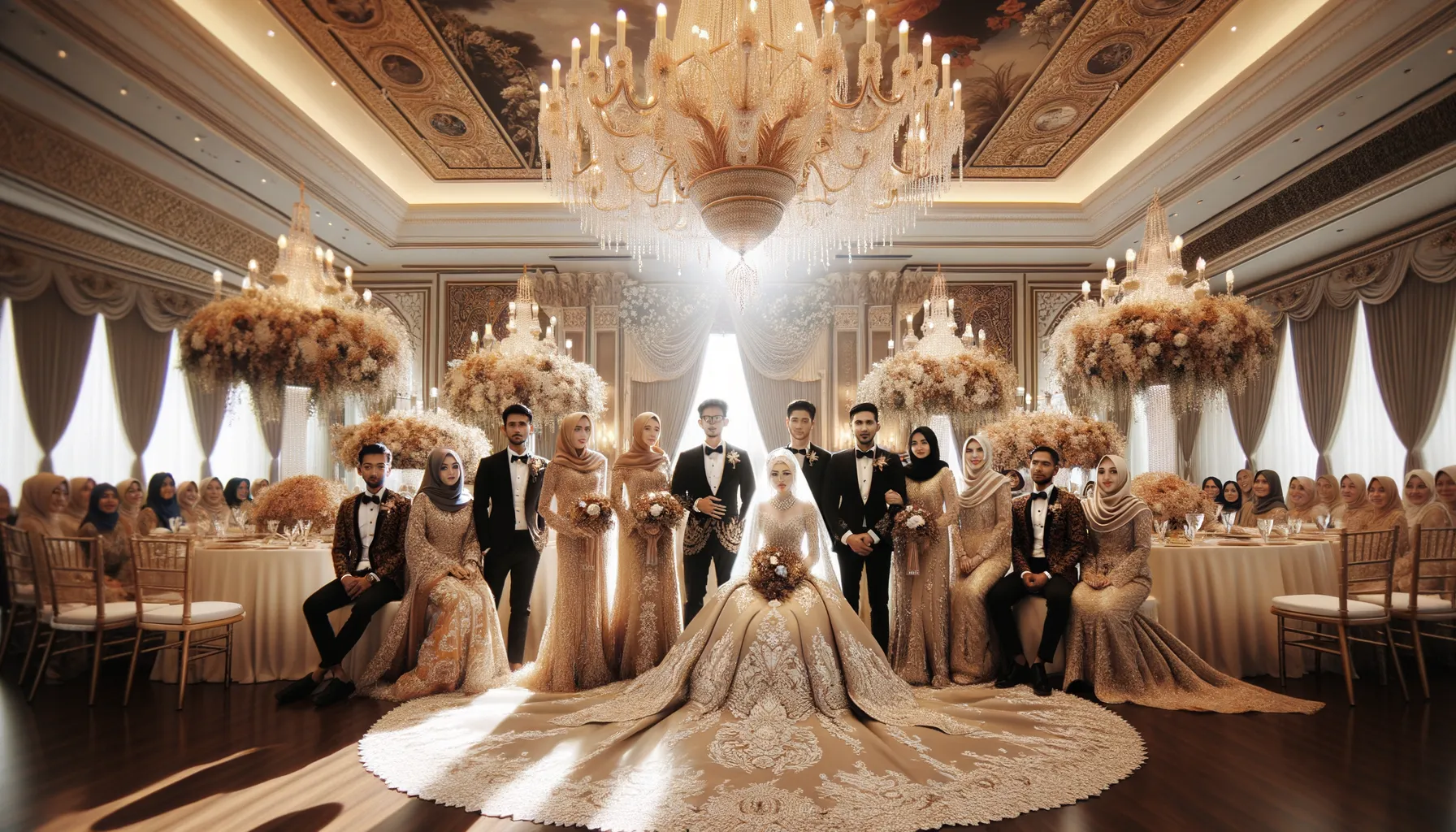 Kehadiran Selebriti Indonesia di Pernikahan 'Pangeran Jaksel' di Maroko