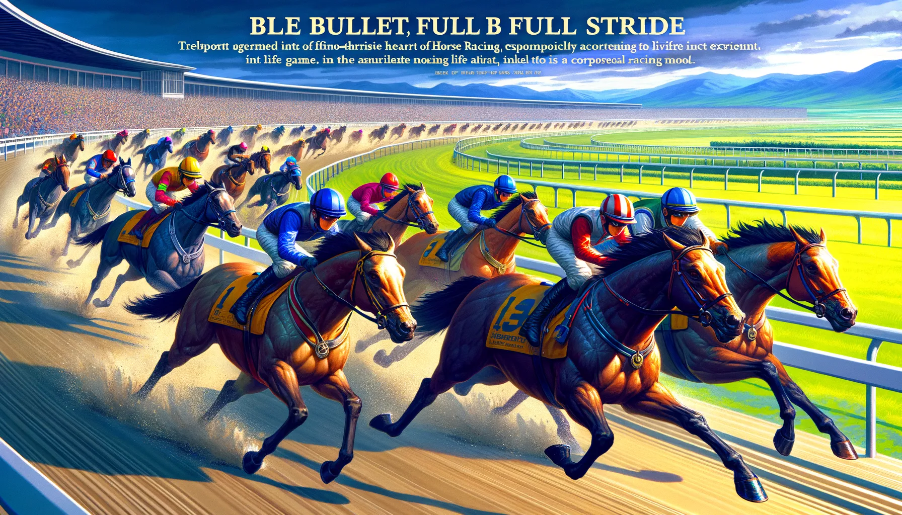 Blue Bullet Siapkan Peluncuran Full Stride: Sensasi Balap Kuda Realistis