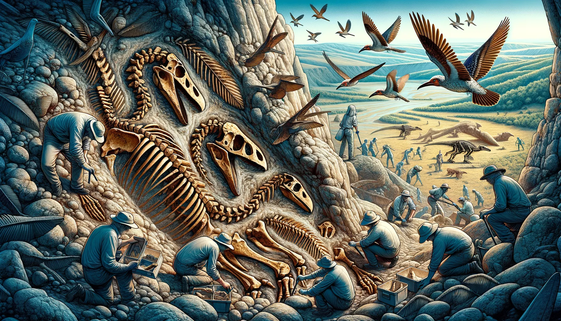 Penemuan Fosil Alnashetri: Kunci Evolusi Dinosaurus Mirip Burung