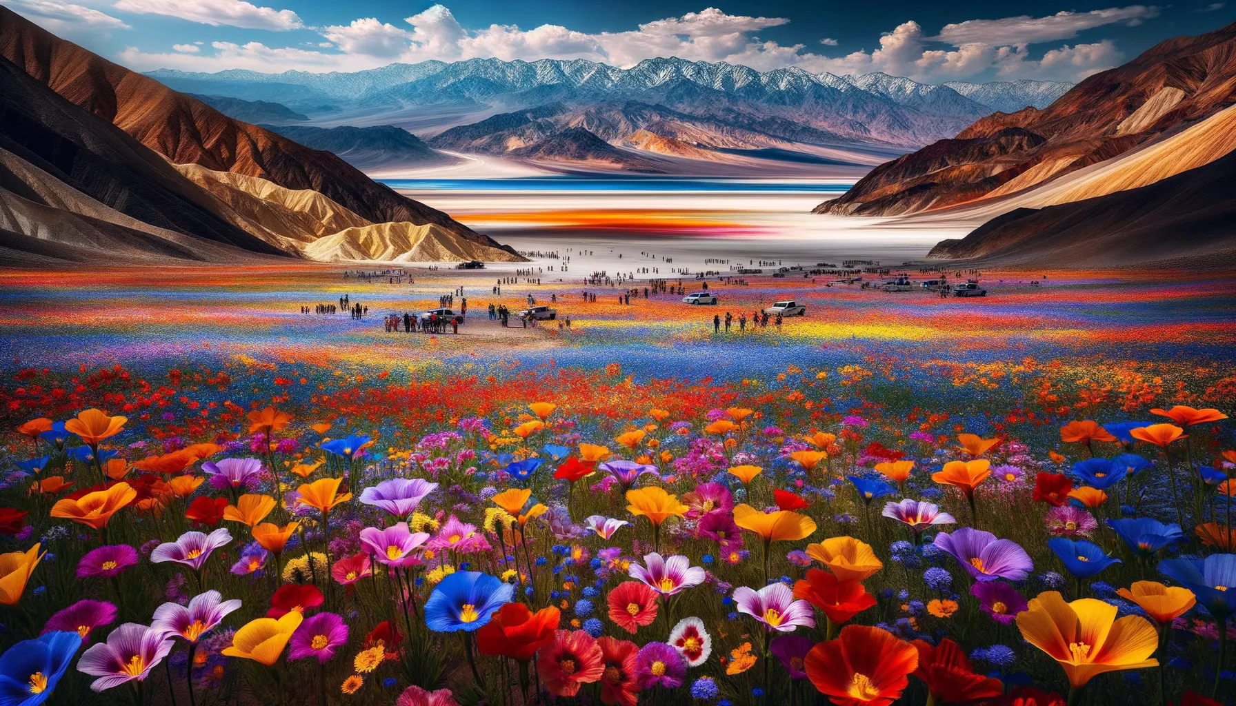 Menyaksikan Keindahan Superbloom di Death Valley