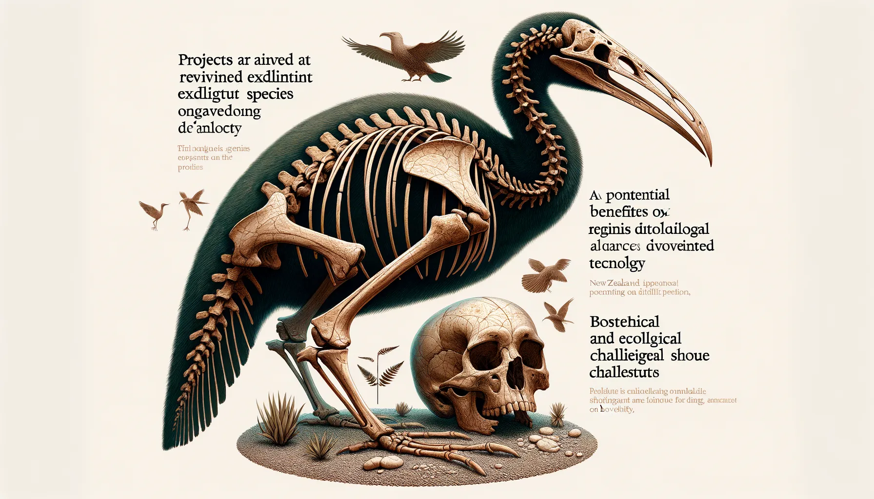 Upaya Menghidupkan Moa: Keajaiban Genetika atau Risiko Baru?