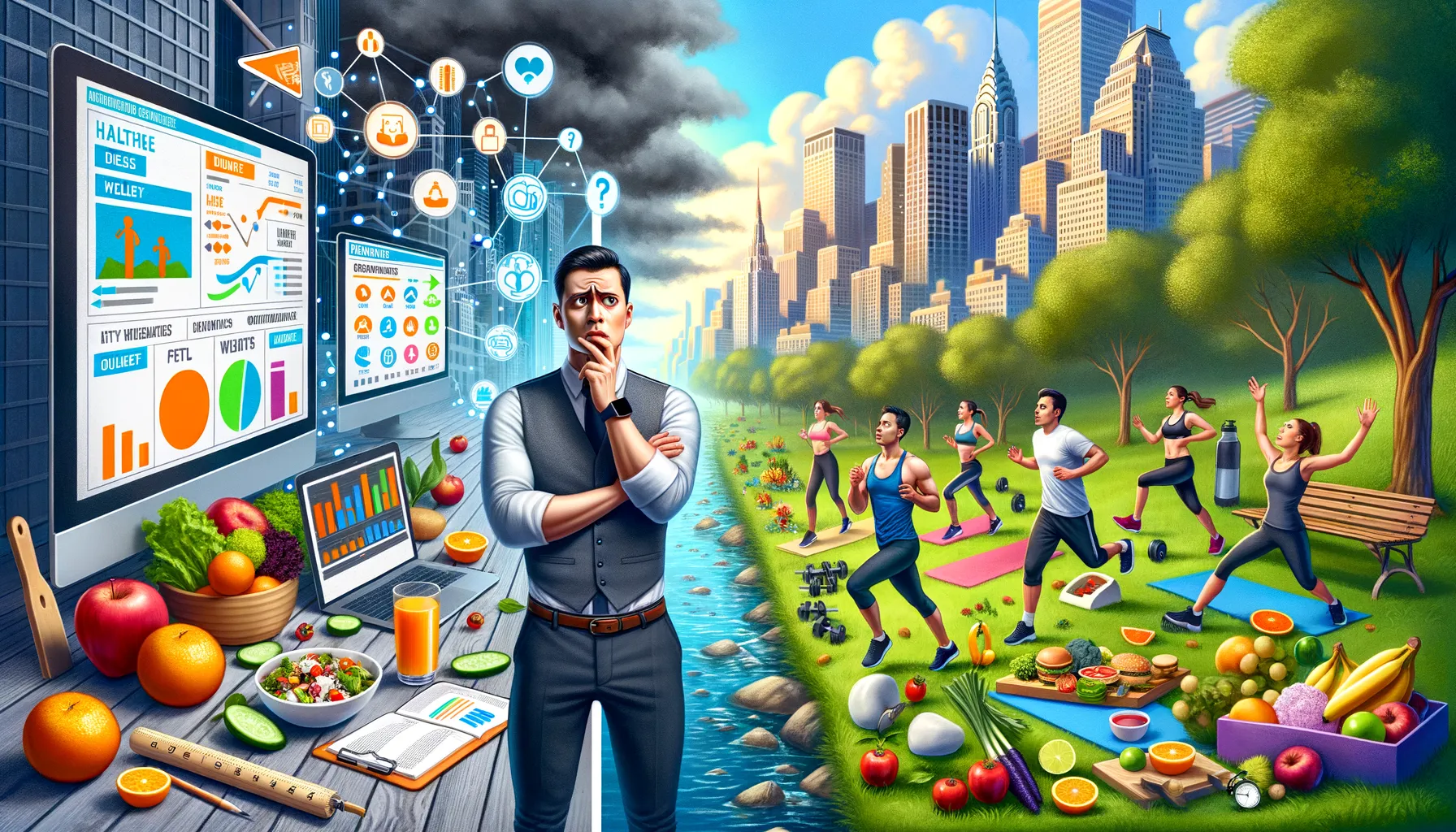 Menggali Paradoks Gaya Hidup Sehat di Era Digital