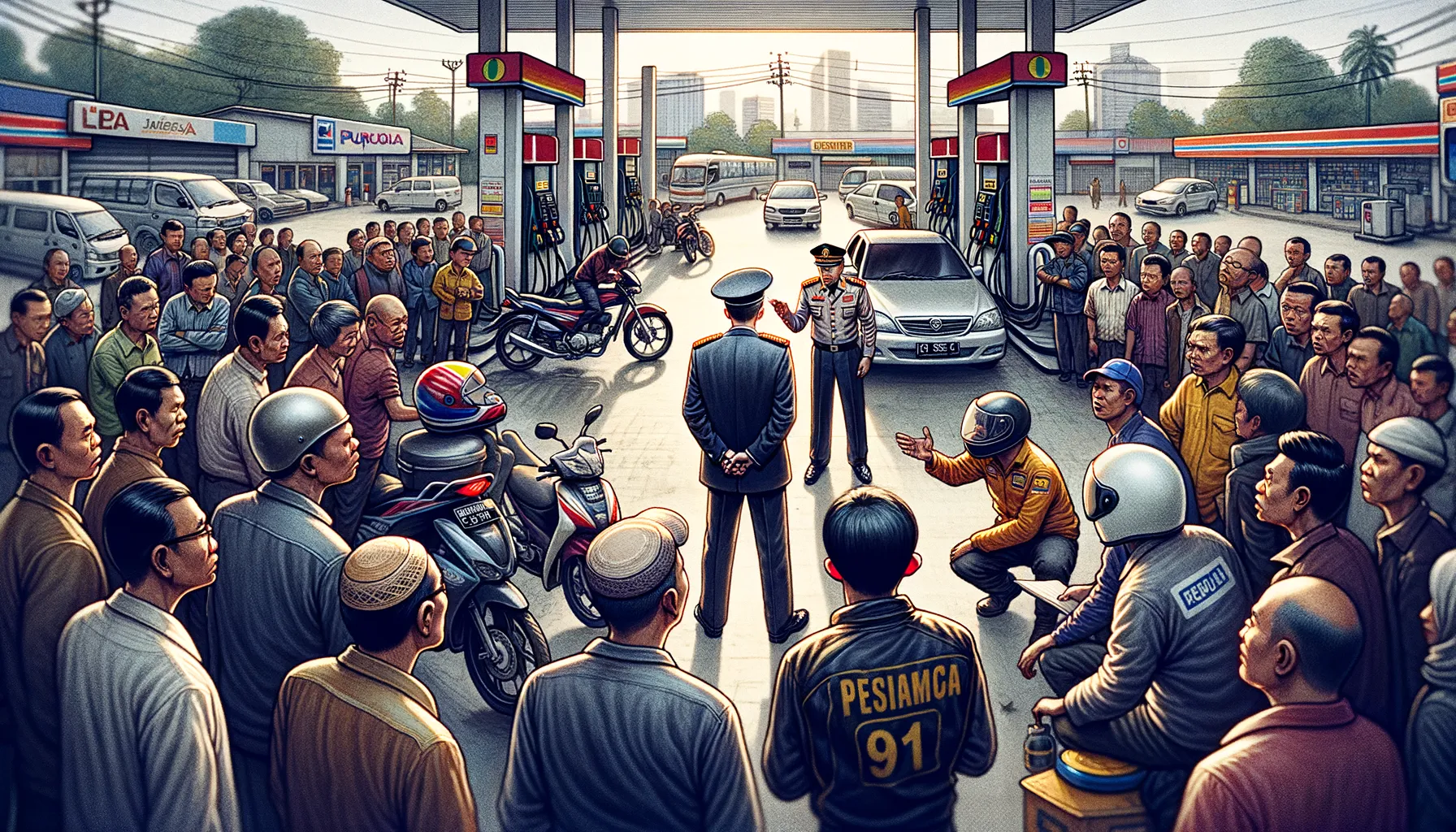 Inspeksi Mendadak Cak Ji: Misteri BBM Pertalite di Surabaya