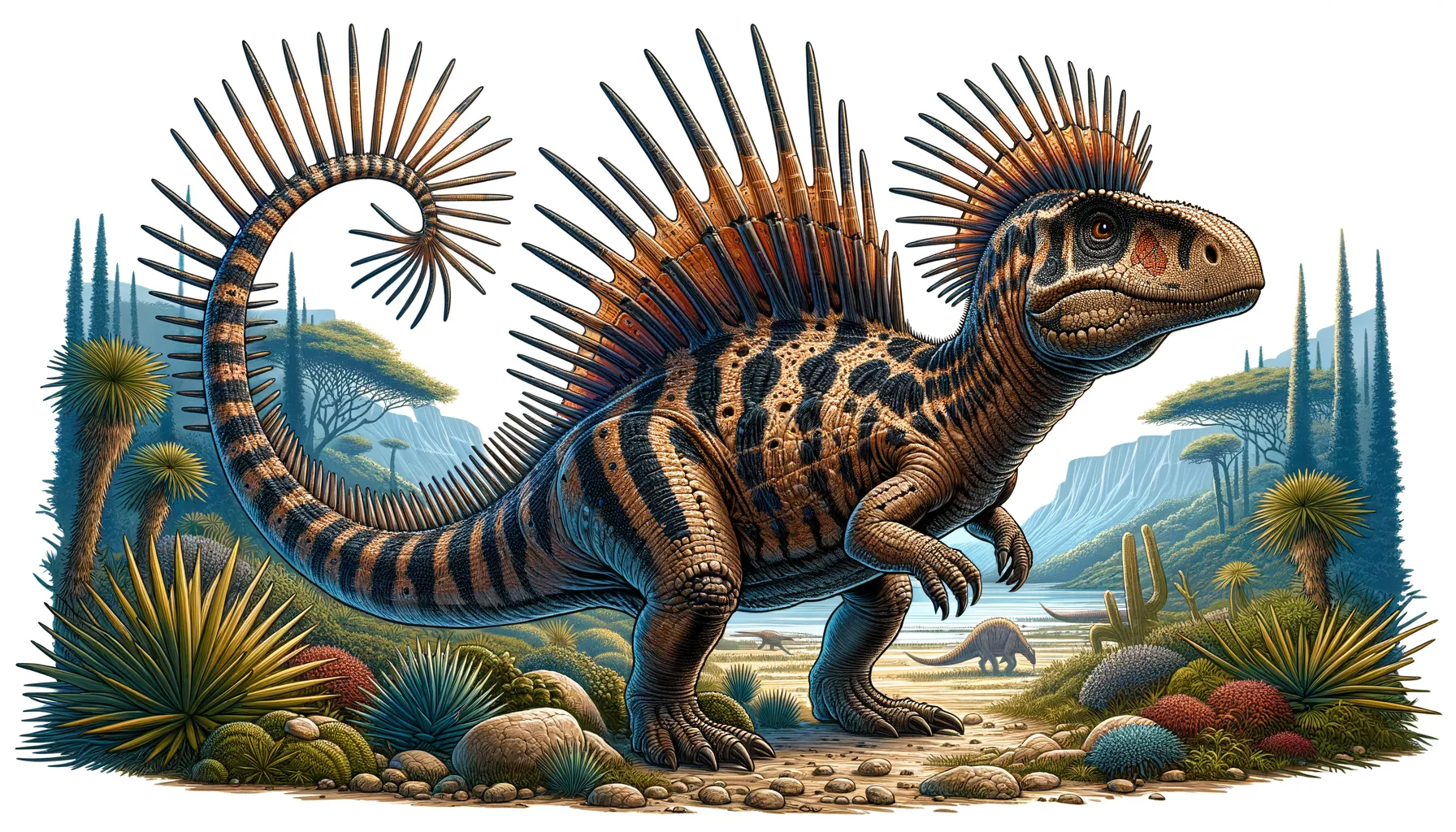Spicomellus: Dinosaurus Berkebal Durian dari Zaman Jura