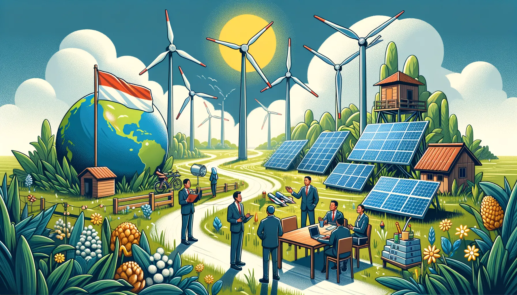 Transformasi Energi di Indonesia: Tantangan dan Peluang