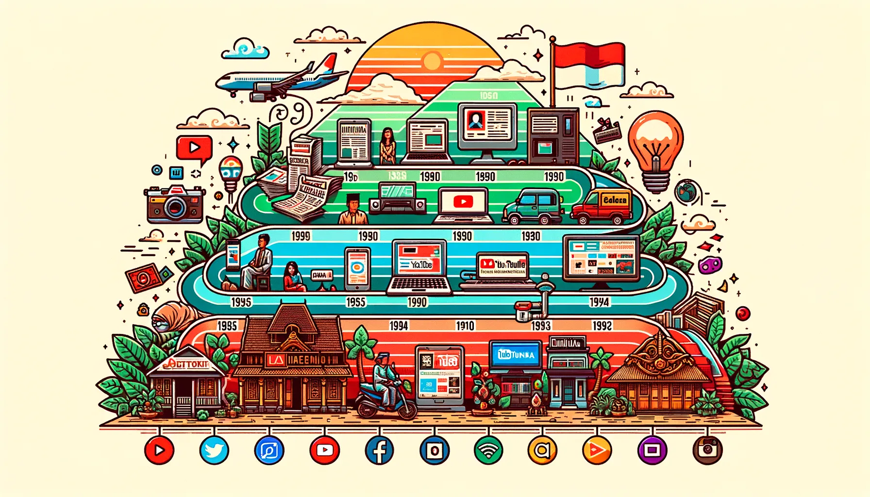 Transformasi Media Digital di Indonesia: Tantangan dan Peluang
