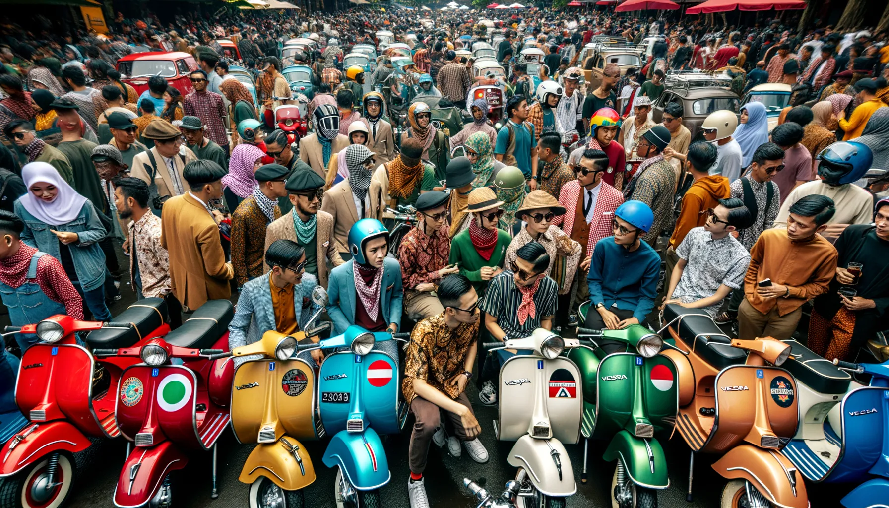 Merayakan Solidaritas dan Identitas di Indonesia Mods Mayday 2019