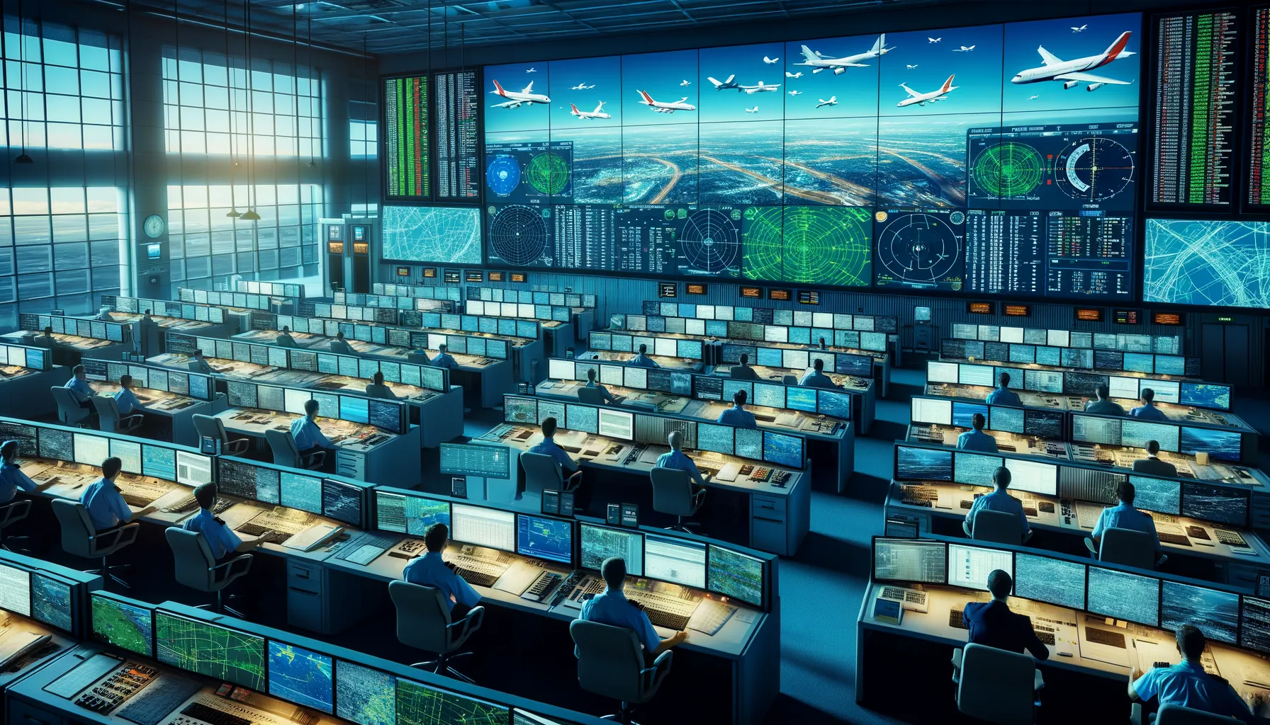 Integrasi AI dalam Sistem Kontrol Lalu Lintas Udara: Tantangan dan Peluang
