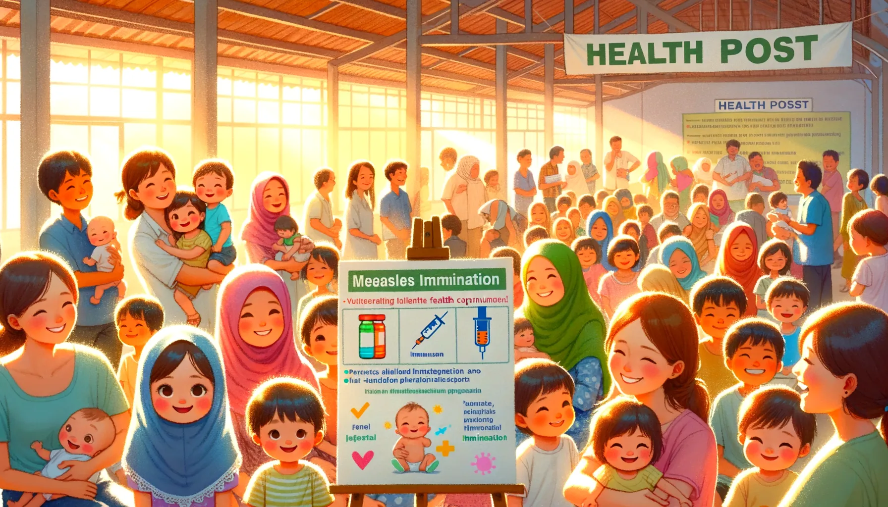 ORI Campak di Cisauk: Upaya Mencegah Wabah di Tengah Masyarakat