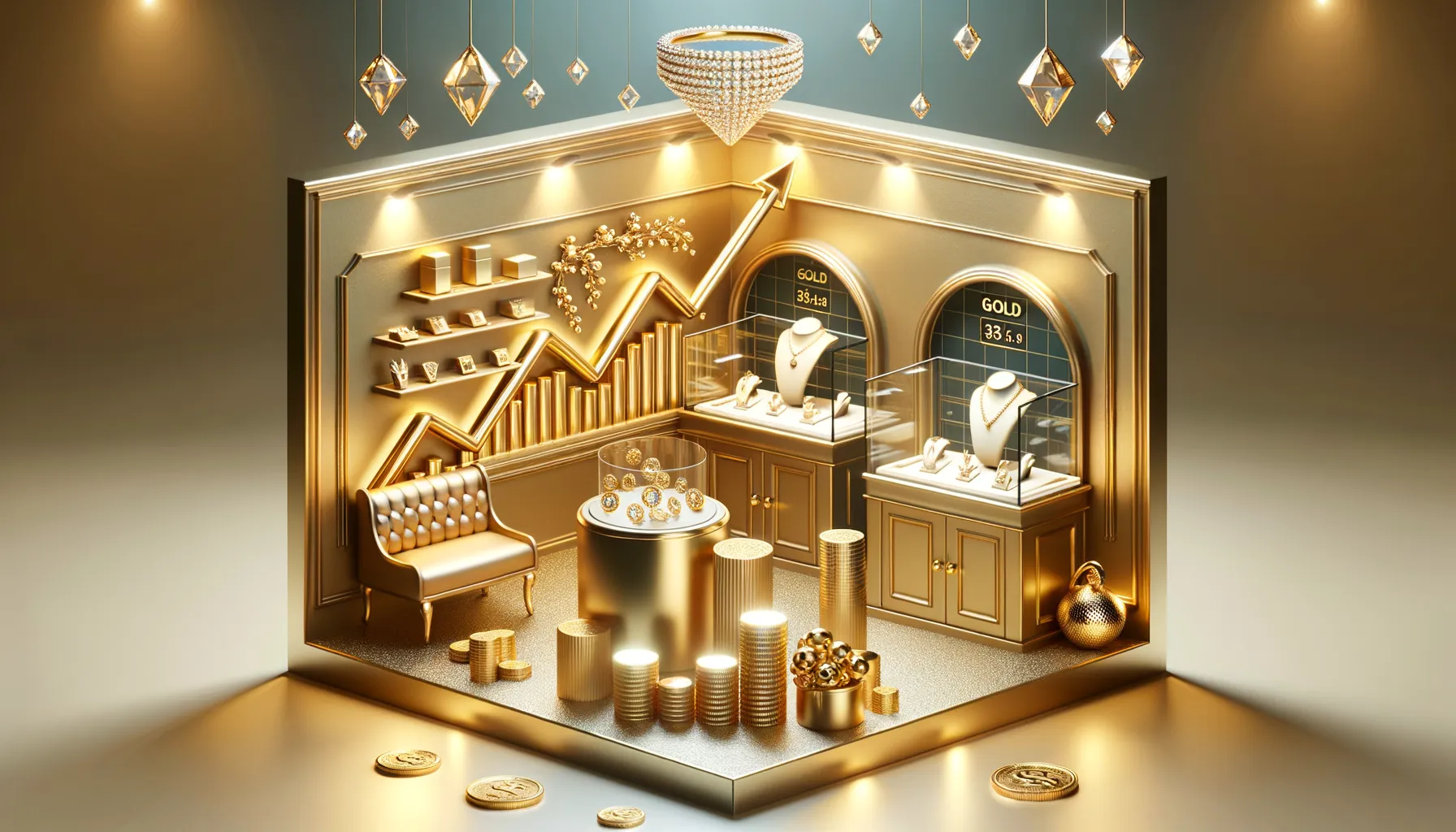 Harga Emas Antam dan Global Terjun, Faktor Apa yang Berperan?